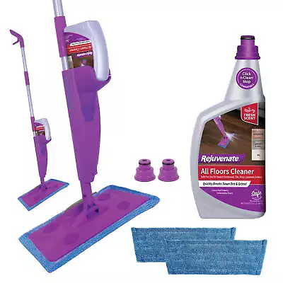 Click N Clean Multi-Surface Spray Mop System Floor Cleaner Mop Kit • $24.98