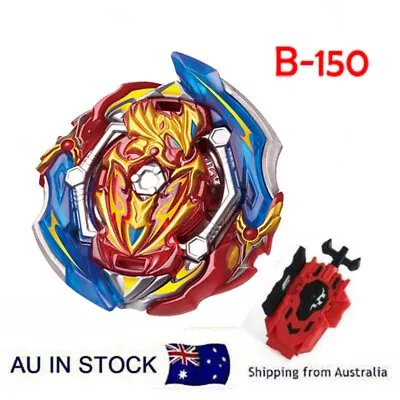 Beyblade B-150 Booster Union Achilles.Cn.Xt+ Retsu Spinner With Launcher AU • $18.99