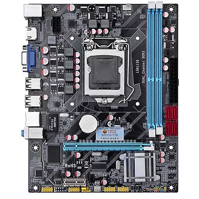 Motherboard Matx LGA 1156 Lga1156 1st Gen Intel Micro-Atx 2 X Ddr3 Max 16gb_ • $206.51