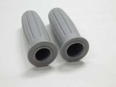 Amal Handlebar Grips 1965-67 Triumph Bsa 366/012 Grey Gray 366/011 Bonneville 6t • $32