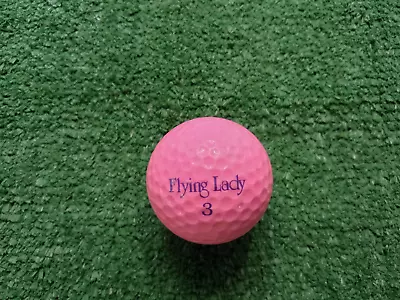 Vintage Golf Ball Collectable- Spalding Flying Lady / Pink • $9.45