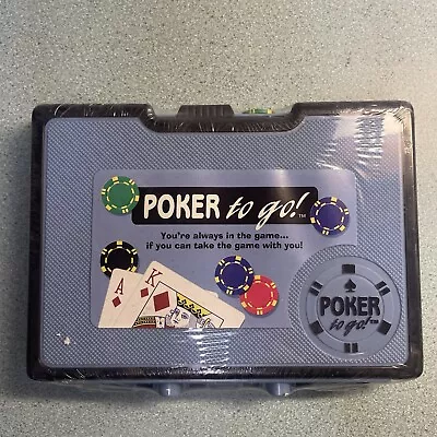 Poker To Go Mini Poker Chip Travel Poker Set • $10