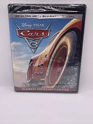 Cars 3 (4KUltra HD Bli Ray 2017) New Sealed Digital  Code Has Expired • $8.49