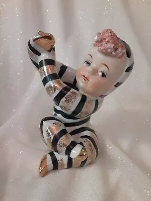 Vintage Adorable Ucagco Child Figural Vase Planter • $28.90