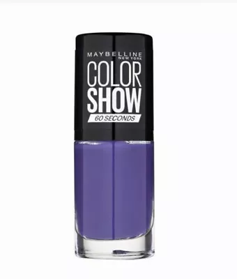 £4.50 • Buy MAYBELLINE COLOR SHOW / COLORAMA / 60 Seconds NAIL POLISH VARNISH 