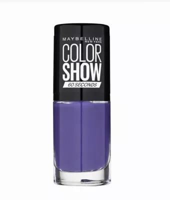 MAYBELLINE COLOR SHOW / COLORAMA / 60 Seconds NAIL POLISH VARNISH  • £4.50