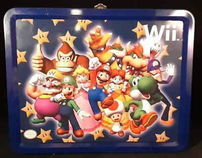 Nintendo Wii Mario Party Metal Lunch Box~VERY GOOD USED CONDITION! • $15