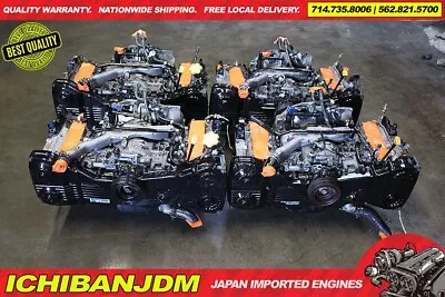 Jdm Subaru Impreza Wrx Engine Long Block Non Avcs 2002-2005 Ej20 Ej205 Ej206 • $1490