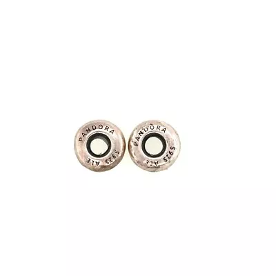 PANDORA Sterling Silver SET OF 2 Tiny Spacer Charms ALE • $0.99