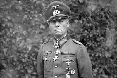 £5.82 • Buy German Field Marshall Erwin Rommel #101 WW2 WWII Print 5 X 7