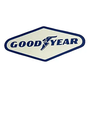 Vintage Goodyear Tires Racing Automotive Bumper Sticker Decal Approx 10x5 • $15