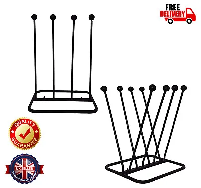 Boot Rack Holds 2&4 Pairs Wellies Boot Stand Trees Storage Holder For Wellington • £18.99