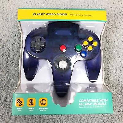*BRAND NEW* Tomee For Nintendo N64 Wired Remote Controller Purple • $9.99