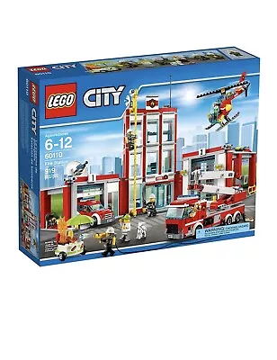 LEGO 60110 City Fire Station Retired  BNISB • $465