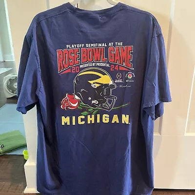 Rose Bowl Michigan Wolverines Football NCAA Semifinal 2024 Shirt • $14.99
