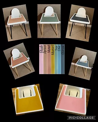 Ikea Antilop Highchair Non Slip Silicone Placemat Various Colours • £5.95