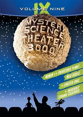 MYSTERY SCIENCE THEATER 3000 VOLUME IX 9 New Sealed 4 DVD Set MST3K • $42.35