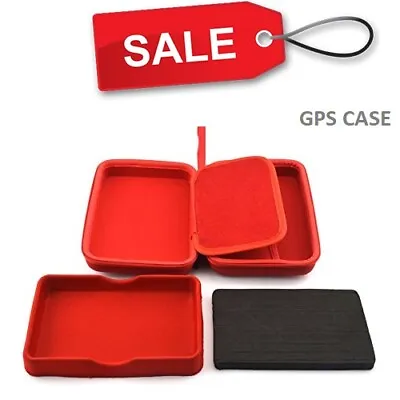 £7.99 • Buy Universal Hard Case For Garmin Tomtom Hard Black Carrying Case For 5-Inch Red