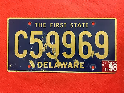 Delaware License Plate C59969 / Crafts / Collect / Specialty / Expired • $7.95