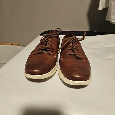 Allen Edmonds Size 10 Brown Lace Up Dress Shoes • $75