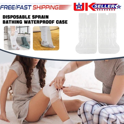 £8.39 • Buy 1 Pair Waterproof Shower Bath Water Arm Leg Cast Cover Bandage Protector Cover