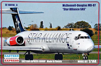 Eastern Express 1/144 McDonnell Douglas MD-87 Star Alliance SAS Civil Airliner • $36.90