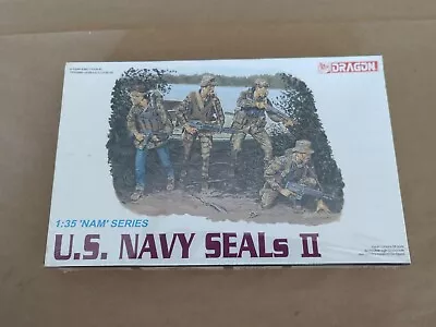 Dragon 1:35 'NAM' Series U.S. NAVY SEALS II Scale Model Kit #3316 Sealed Box • $10