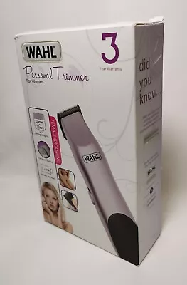 WAHL Trimmer For Women Ladies Shavers Female Hair Removal Methods 9906-3017 • £12.99