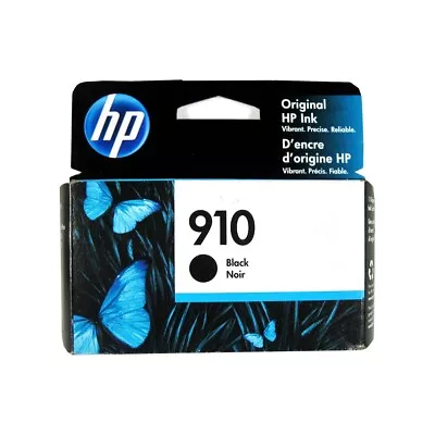 Genuine HP 910 Black OfficeJet 8025 (Retail Box) • $14.99