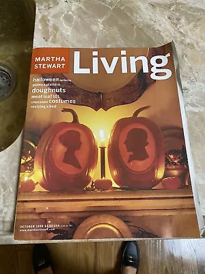 Martha Stewart Living Magazine October 1998 Issue # 63 Halloween Crepe Costumes • $4.99