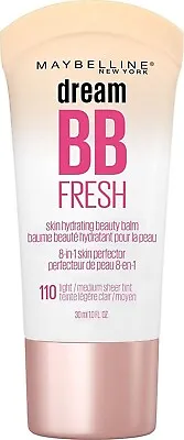 Maybelline Dream Fresh Bb Cream 110 Light/Medium Free Shipping World Wide • $39.49