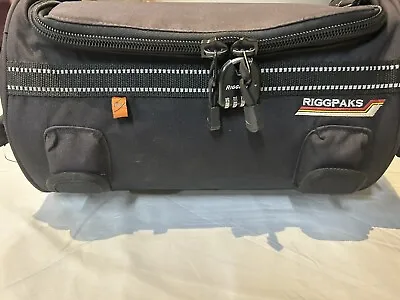 Nelson-Rigg Deluxe Roll Bag 13 X9  RiggPak Motorcycle Tail Bag LocB8 • $29.50