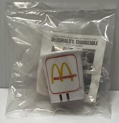 McDonald’s Changeables Milk Shake Happy Meal Toy 1987 • $10