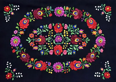 Vtg  Hungarian  MATYO Hand Embroidered Pillow Case • $70