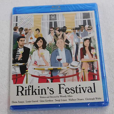 Rifkin's Festival Blu-Ray NEW SEALED Woody Allen Wallace Shawn Gina Gershon • $21.88