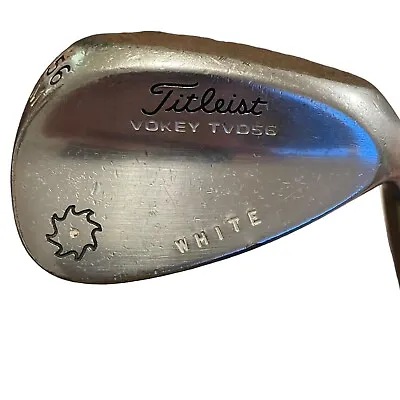 Titleist Vokey TVD56 White 56M Wedge Golfing Wedgeworks Steel RH READ • $16.65