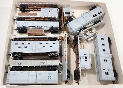 Ho Walthers M.o.w. Work Train Car Set - Gc - Nob - Set Of 13 • $129