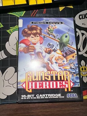 Gunstar Heroes SEGA Mega Drive Game Used • $100