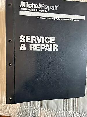 Mitchell 1999 Air Conditioning Heating Service Repair Manual Domestic Vehicles • $19.99