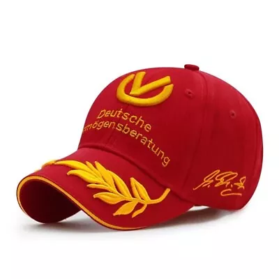 Michael Schumacher Deutsche Vermögensberatung Hat (red) • $19.99