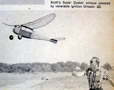 Megow SUPER QUAKER PLANS To Build 76  Span FULL SIZE OT FF Or RC Model Airplane  • $24.95