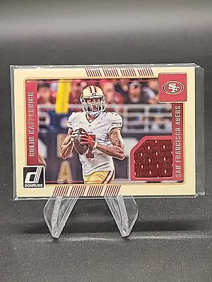 2016 Colin Kaepernick Donruss #11 Threads Jersey Relic 49ers • $9.98