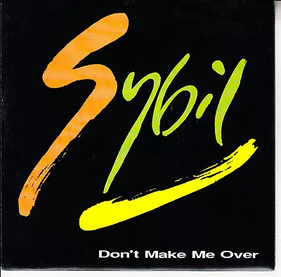 SYBIL  Don't Make Me Over PICTURE SLEEVE 7  45 Record NEW + Juke Box Title Strip • $21.52