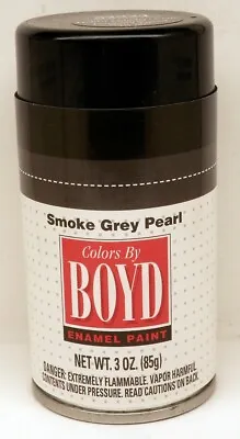 Colors By Boyd SMOKE GREY PEARL #52924 Enamel Spray Paint For Model Kits 3oz • $15.20