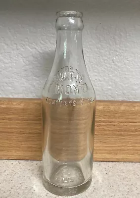 Vintage Montana Embossed Butte Mont. Bottle 7 Oz Franks Bottling Works Soda Pop • $60