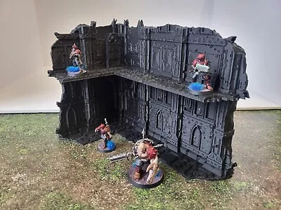 Large Gothic Ruin Terrain For Tabletop Games (40k Kill Team Necromunda) • £16.99