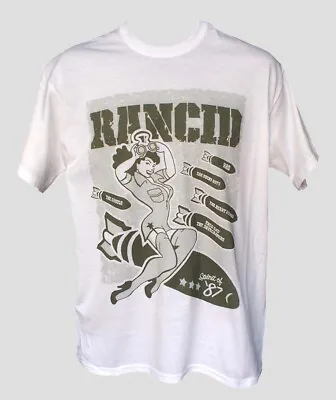 Rancid Punk Rock Hardcore Music Gig Concert Poster T-shirt Unisex Graphic Tee • £14.25