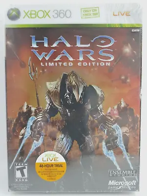 Halo Wars Limited Edition (Microsoft Xbox 360 2009) NEW Sealed  Do Not Sell  • $108.99