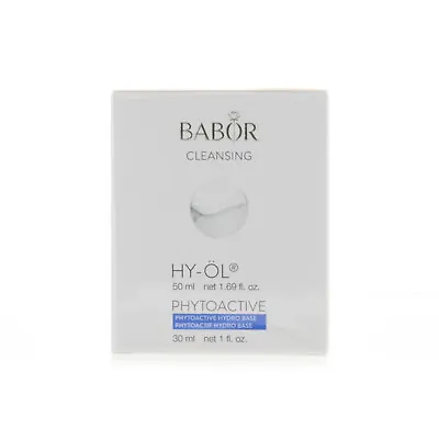 Babor Cleansing Performance HY-OL 50ml + Phytoactive Hydro Base 30ml Set NEW  • $17.99