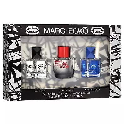 Marc Ecko 3-Piece Men's Perfume Coffret Set Eau De Toilette 0.5 Oz • $16.99